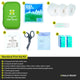Rally Ready Green Standard First Aid Kit Product
