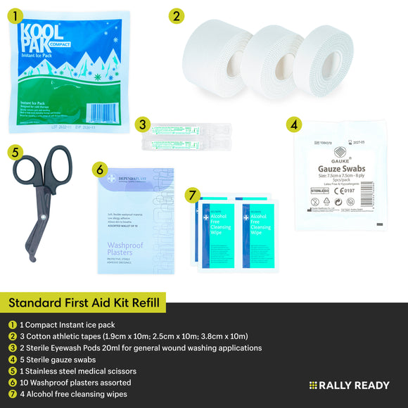 Rally Ready Standard Refill First Aid Kit Product